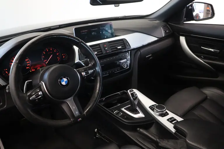 BMW 4 Serie Cabrio 420i High Executive M-sport Leder Head-up Full-led Navigatie afbeelding 10