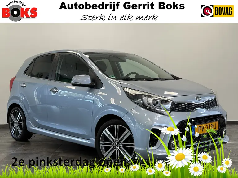 Kia Picanto 1.2 CVVT GT-Line Leder Navigatie Stoel/Stuur verwarming !! 2e Pinksterdag zijn wij geopend van 12.00 tot 17.00u !! afbeelding 1