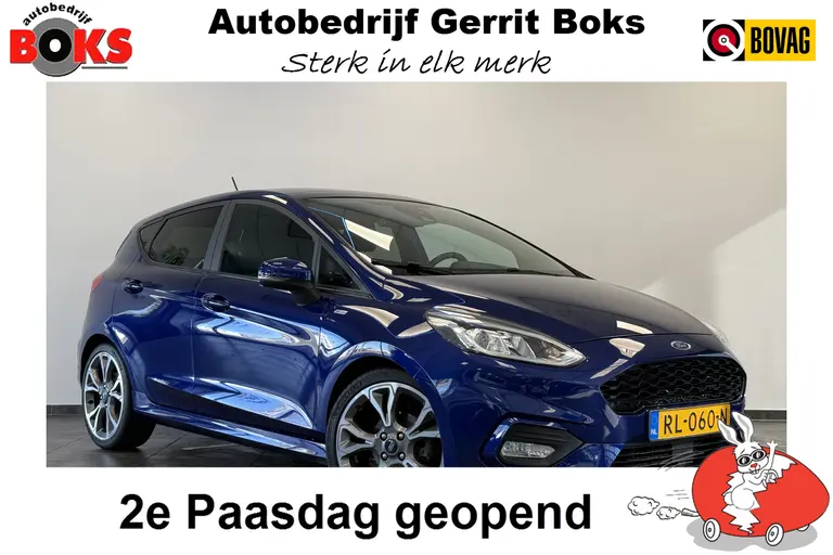 Ford Fiesta 1.0 EcoBoost ST-Line 5-Drs. Panoramadak Navigatie * 2e Paasdag zijn wij geopend van 12:00 tot 17:00uur! * afbeelding 1