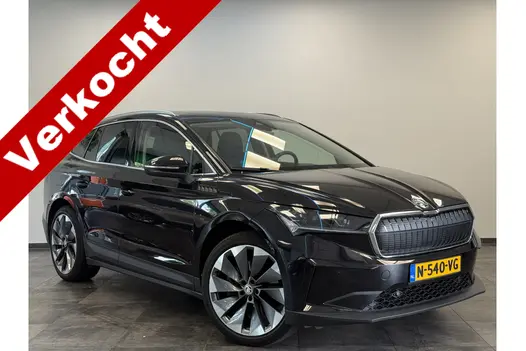 Skoda Enyaq iV 80 SOH 91% Panoramadak Trekhaak Wegklapbaar Warmtepomp 24 Maanden garantie* (Vraag naar de voorwaarden)