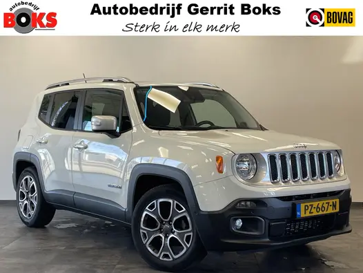 Jeep Renegade 1.4 MultiAir Limited Cruise/Climate Navi Keyless Panoramadak Trekhaak NAP!