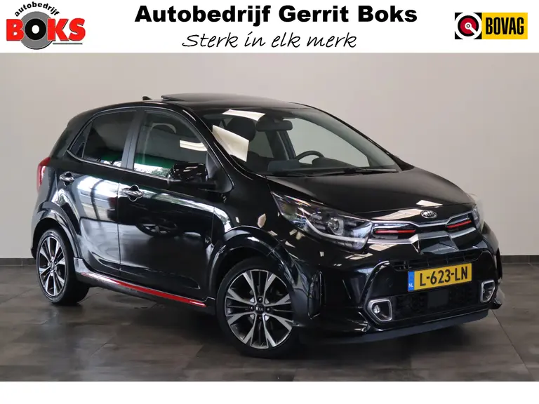 Kia Picanto 1.0 T-GDi GT-Line 5p 101pk! Schuif/Kantel-dak Navigatie Leder Navigatie afbeelding 1