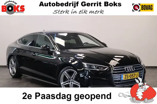 Audi A5 Sportback 35 TFSI Sport S-line edition Cruise/Climate Navi NAP 18'LM Zwenkbare Trekhaak * 2e Paasdag zijn wij geopend van 12:00 tot 17:00uur! *