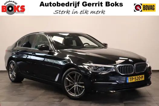 BMW 5 Serie 520i Corporate Lease High Executive Connect drive Navigatie PDC Cruise Control 18LMV Vol Leder