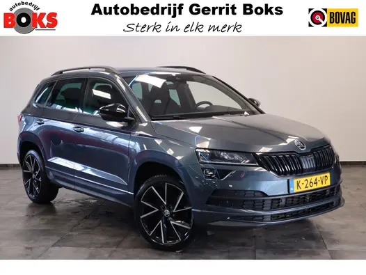 Skoda Karoq 1.5 TSI ACT Sportline Business Navi Camera 19'' ACC ECC Canton 24 maanden garantie mogelijk (*vraag naar de voorwaarden)