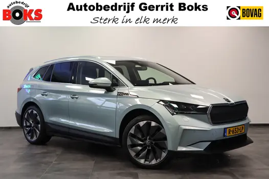 Skoda Enyaq iV 80 First Edition High Panoramadak HUD VCP Navi Clima Cruise Camera 21"LM 2 jaar garantie mogelijk* (vraag naar de voorwaarden)