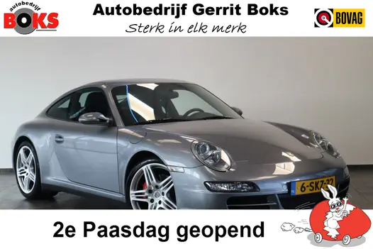 Porsche 911 3.8 Carrera 4S 355PK Navigatie 19LMV Volleder interieur met memorie Bose Installatie. * 2e Paasdag zijn wij geopend van 12:00 tot 17:00uur! *