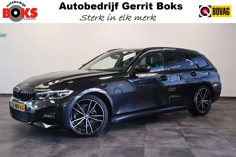BMW 3 Serie Touring 320i High Executive Edition 184pk Navigatie Luxe Volleder Cruise Control Stoelverwarming sfeerverlichting 24 maanden garantie mogelijk (*vraag naar de voorwaarden) afbeelding 1