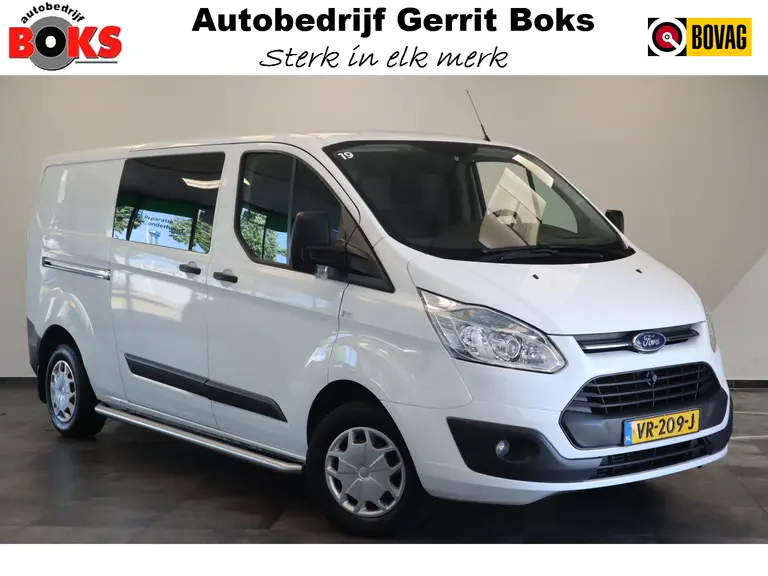 Ford Transit Custom 290 2.2 TDCI L2H1 Trend DC Achteruit Camera Cruise Control Airco Sidebars afbeelding 1