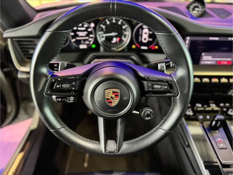 Porsche 911 3.0 Carrera 4S Sport chrono Bose Dealer onderhouden Kreide Grau Panoramadak ACC 450PK! afbeelding 43