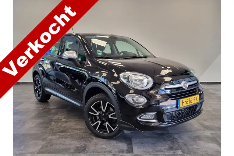 Fiat 500X 1.4 Turbo MultiAir Lounge Mirror Apple Carplay Navigatie, Apple Carplay, Climate Control,  Cruise PDC  17"LM 136 PK! afbeelding 1