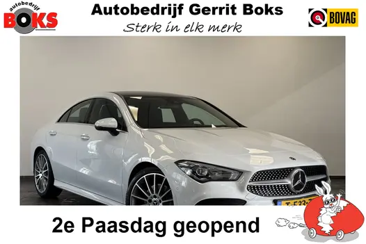Mercedes-Benz CLA-Klasse 200 AMG Line Panoramadak Full-led Sfeerverlichting * 2e Paasdag zijn wij geopend van 12:00 tot 17:00uur! *