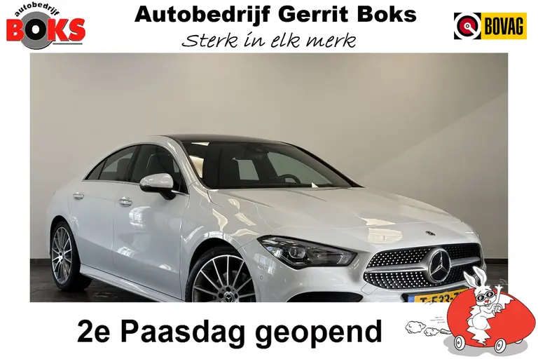 Mercedes-Benz CLA-Klasse 200 AMG Line Panoramadak Full-led Sfeerverlichting * 2e Paasdag zijn wij geopend van 12:00 tot 17:00uur! * afbeelding 1