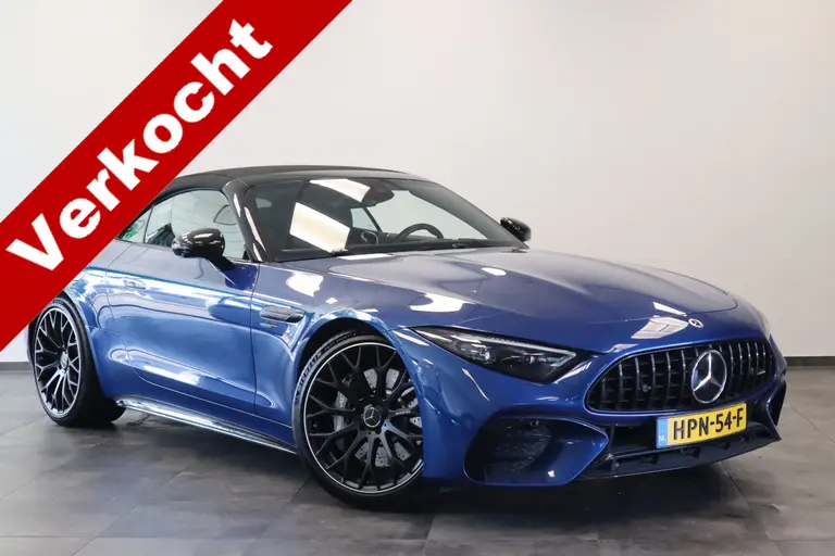 Mercedes-Benz SL-Klasse Roadster AMG 43 Burmester Sfeerverlichting Head-Up Sport Uitlaat 381PK afbeelding 1
