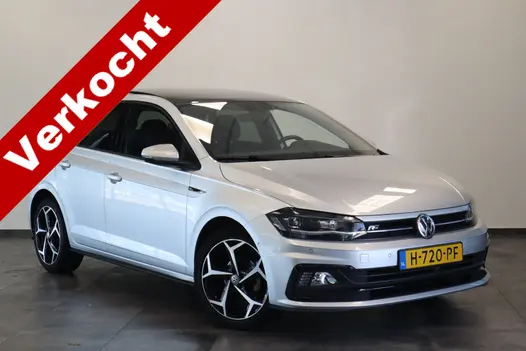 Volkswagen Polo 1.0 TSI Highline Business R Panorama Navigatie Cruise Control R-line interieur 17LMV stoelverwarming