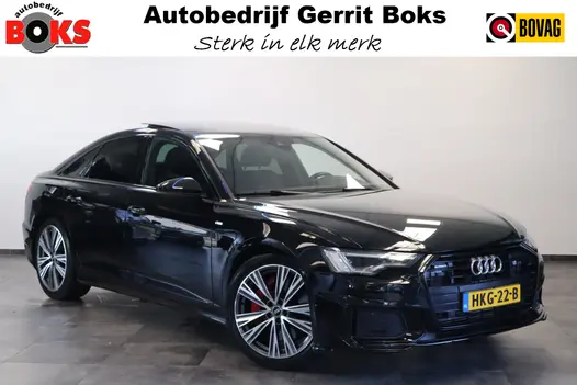 Audi A6 Limousine 55 TFSI e Quattro Pro Line S Competition 367pk Panorama Navigatie Cruise Control Volleder interieur Stoel/Stuur verwarming. 24 maanden garantie mogelijk (*vraag naar de voorwaarden)