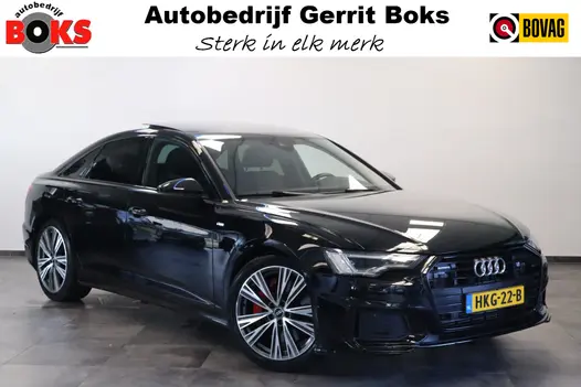 Audi A6 Limousine 55 TFSI e Quattro Pro Line S Competition 256pk Panorama Navigatie Cruise Control Volleder interieur Stoel/Stuur verwarming.