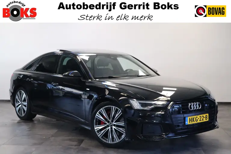 Audi A6 Limousine 55 TFSI e Quattro Pro Line S Competition 256pk Panorama Navigatie Cruise Control Volleder interieur Stoel/Stuur verwarming. afbeelding 1
