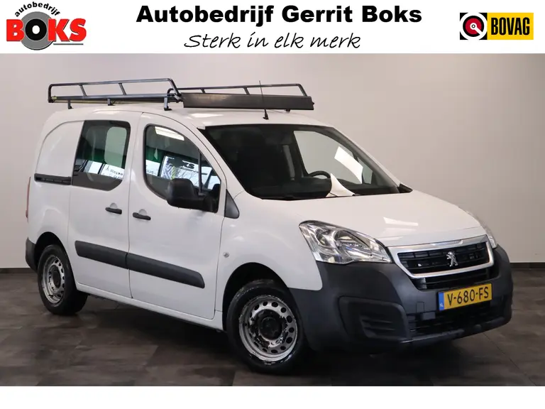 Peugeot Partner 120 1.6 BlueHDi 75 L1 XR Airco Imperial Trekhaak  el ramen 2 x deuren achter 1x schuifdeur  Cruise Control afbeelding 1