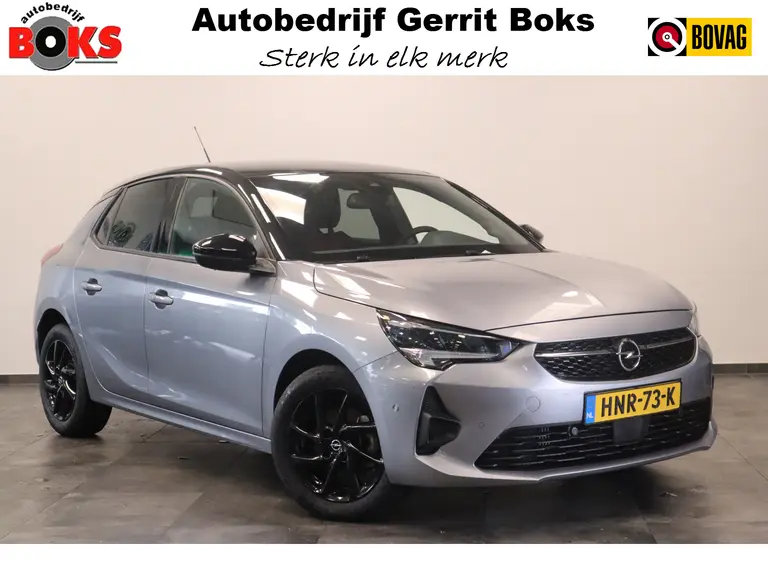 Opel Corsa 1.2 Turbo GS Navigatie Cruise Control 16LMV Two tone Color PDC Achteruit camera 24 maanden garantie mogelijk (*vraag naar de voorwaarden) afbeelding 1
