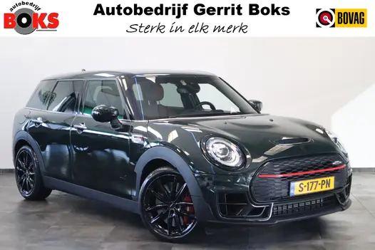 MINI Clubman 2.0 JCW ALL4 306PK Harmann Kardon Navigatie Cruise control vol leder interieur 18LMV