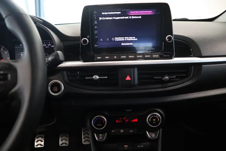 Kia Picanto 1.0 T-GDi GT-Line 5p 101pk! Schuif/Kantel-dak Navigatie Leder Navigatie afbeelding 11