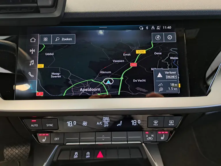 Audi A3 Limousine 30 TFSI Pro Line Navigatie Carplay Clima Cruise VCP 17"LM afbeelding 16
