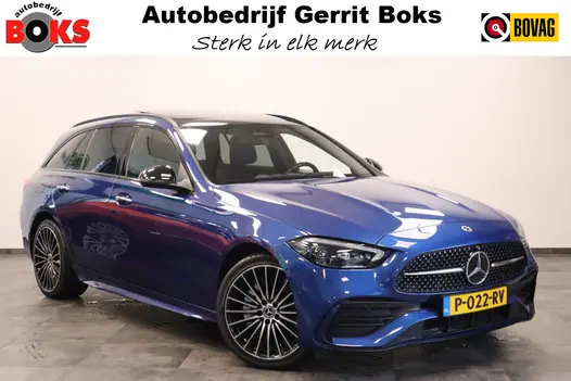 Mercedes-Benz C-Klasse Estate 300 e AMG Line Panorama Memorie Stoelen Sfeerverlichting Head up 24 maanden garantie mogelijk (*vraag naar de voorwaarden)