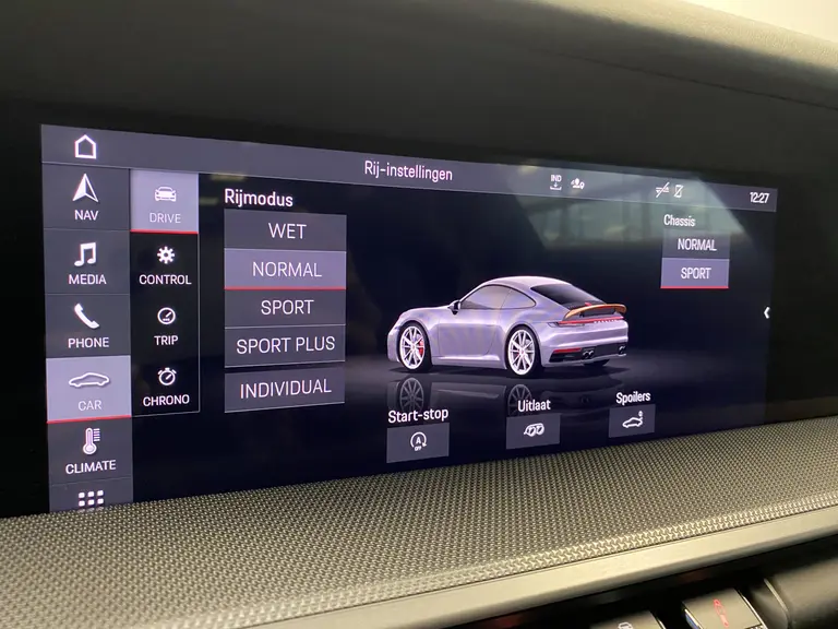 Porsche 911 3.0 Carrera 4 S Sport chrono Bose Dealer onderhouden Kreide Grau Panoramadak ACC 450PK! * 2e Paasdag zijn wij geopend van 12:00 tot 17:00uur! * afbeelding 37