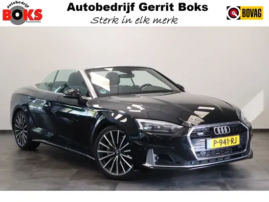 Audi A5 Cabriolet 40 TFSI quattro S edition Cruise/Climate 19''LM Navi Elektrische stoelen 204PK 24 maanden garantie mogelijk (*vraag naar de voorwaarden)