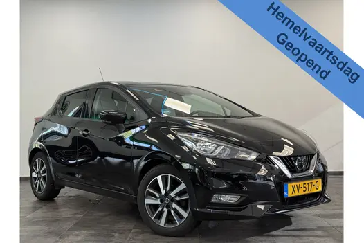Nissan Micra 1.0 IG-T N-Connecta Navigatie CruiseControl Trekhaak! * Hemelvaartsdag geopend van 12:00 tot 17:00u *