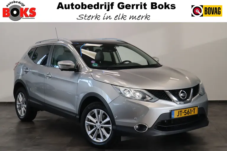 Nissan QASHQAI 1.2 Tekna 17" Panoramadak Leder Trekhaak afbeelding 1