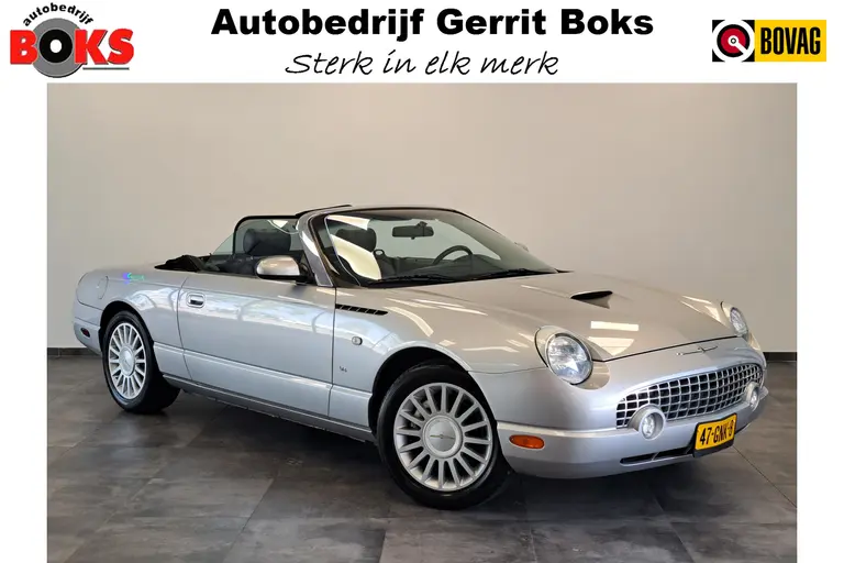 Ford Thunderbird Cabrio Cruise/Climate Control Leder 4.0 V8 285PK! afbeelding 1