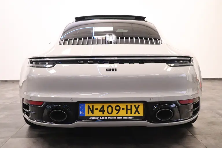 Porsche 911 3.0 Carrera 4 S Sport chrono Bose Dealer onderhouden Kreide Grau Panoramadak ACC 450PK! * 2e Paasdag zijn wij geopend van 12:00 tot 17:00uur! * afbeelding 6