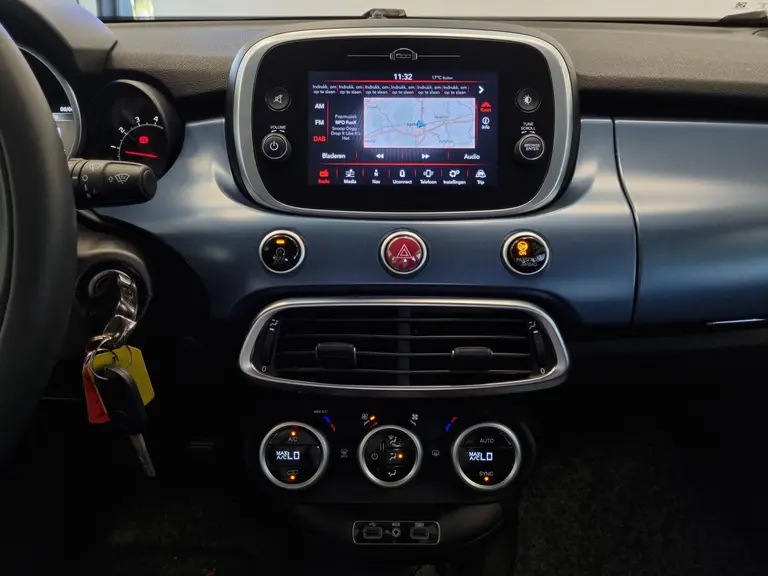 Fiat 500X 1.4 Turbo MultiAir Lounge Mirror Apple Carplay Navigatie, Apple Carplay, Climate Control,  Cruise PDC  17"LM 136 PK! afbeelding 14