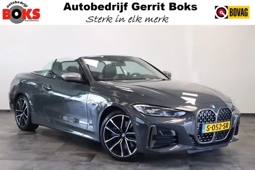 BMW 4 Serie Cabrio M440i xDrive High-Executive 374PK Individueel-lak Navigatie  Volleder 19LMV Head up