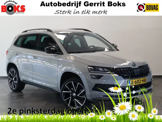 Skoda Karoq 1.5 TSI ACT Sportline Business CruiseControl Trekhaak Full-led !! 2e Pinksterdag zijn wij geopend van 12.00 tot 17.00u !!