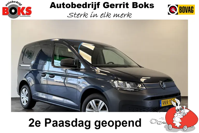 Volkswagen Caddy Cargo 2.0 TDI Trend Airco 1x schuifdeur Tempex vloer * 2e Paasdag zijn wij geopend van 12:00 tot 17:00uur! * afbeelding 1