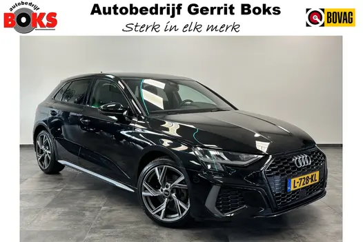 Audi A3 Sportback 35 TFSI S edition S-line Full-led Navigatie CruiseControl 18LMV 24 maanden garantie mogelijk (*vraag naar de voorwaarden)